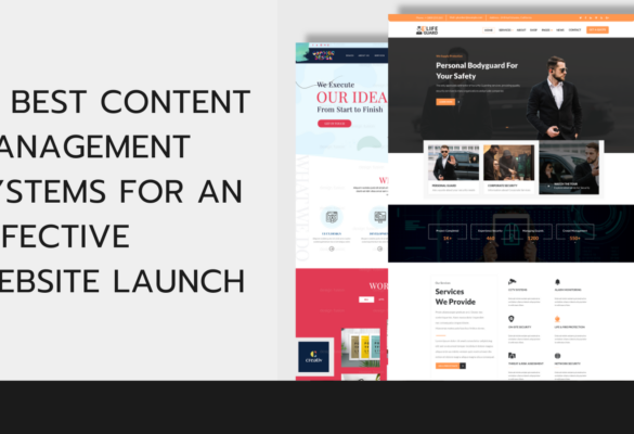 10 Best Content Management Systems for an effective website launch.