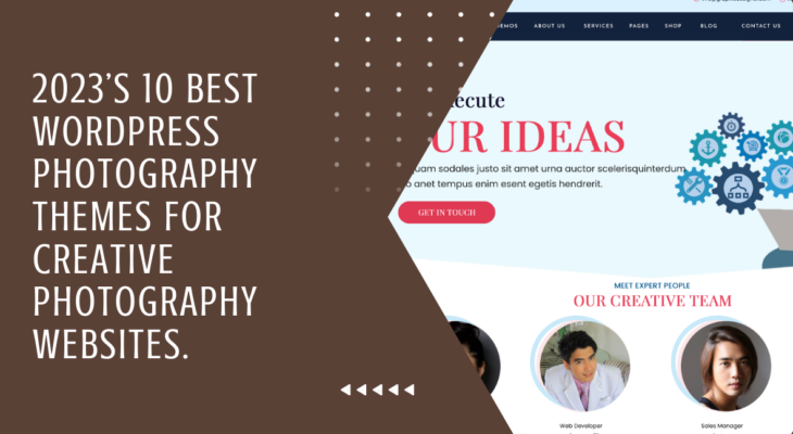 2023’s 10 Best WordPress Photography Themes for creative photography websites.