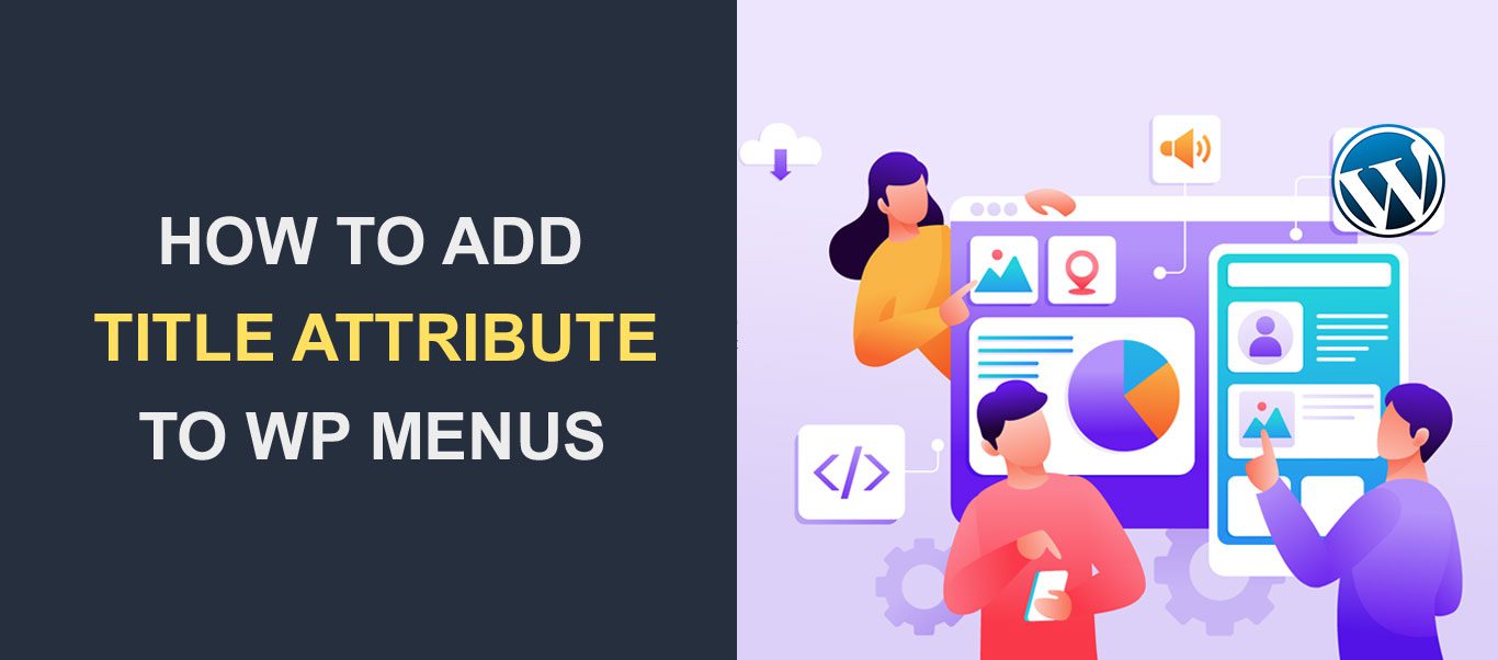 Title Attribute for Menu Items in WordPress