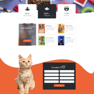 Animal Caretaker WordPress Theme